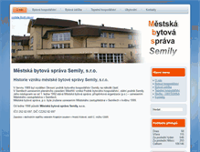 Tablet Screenshot of mbs-semily.cz